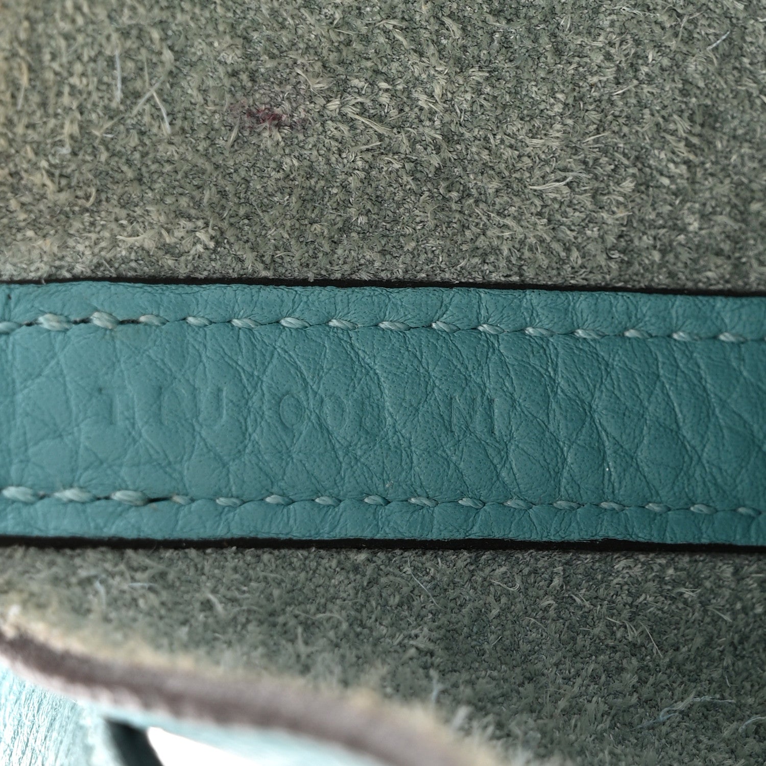 Taurillon Clemence Picotin Lock 22 MM Bleu Atoll