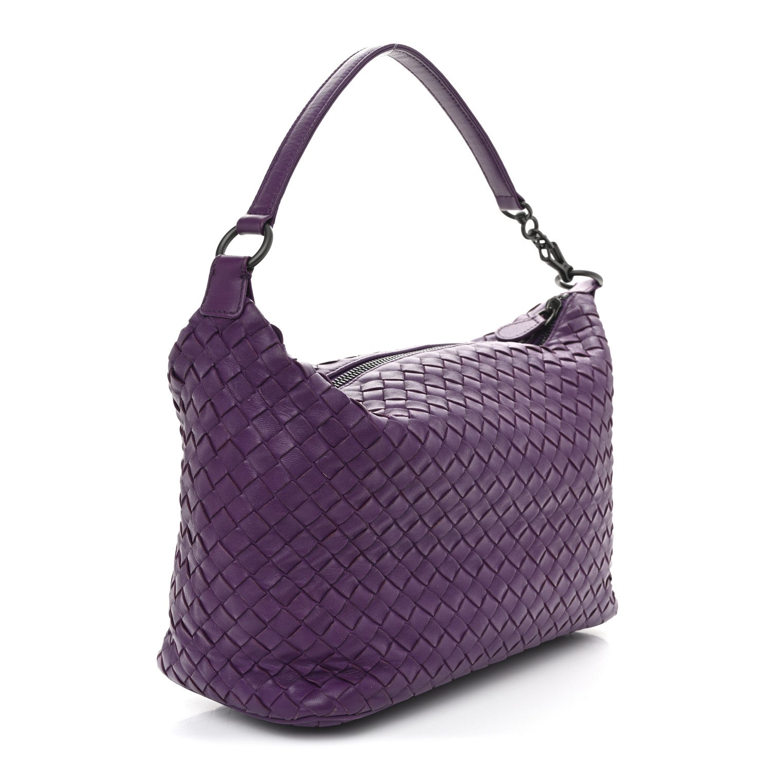Nappa Intrecciato Small Shoulder Bag Monalisa