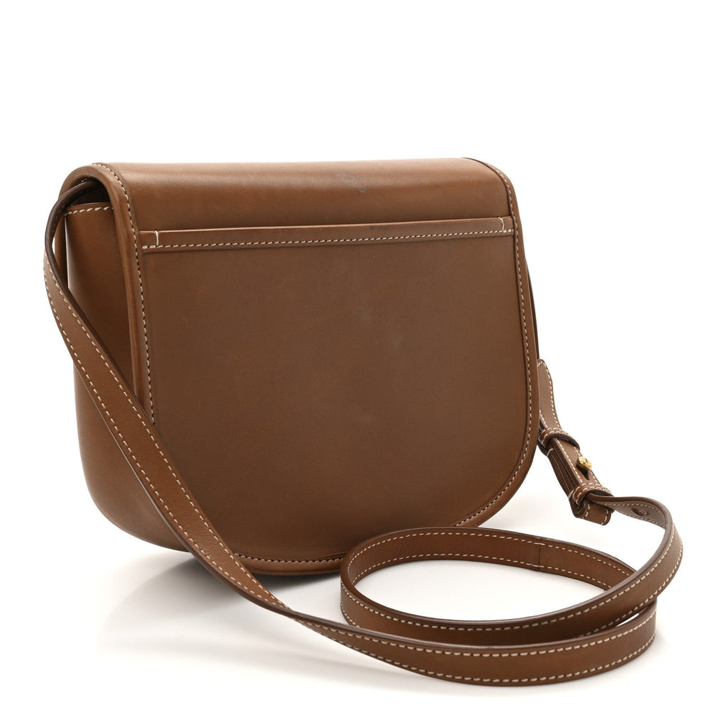 Vegetable Tanned Calfskin Le Caban Satchel Bag Brick