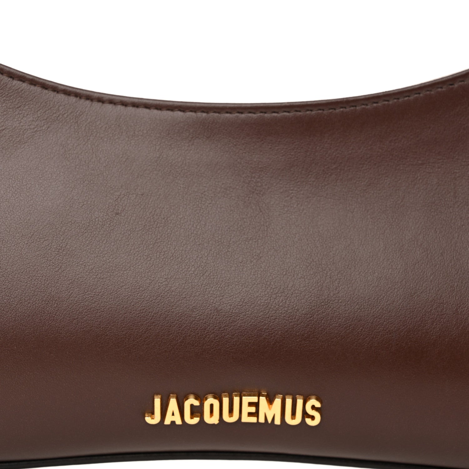 Smooth Calfskin Le Bisou Medium Brown