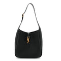 Grained Calfskin Small Le 5 A 7 Soft Hobo Black