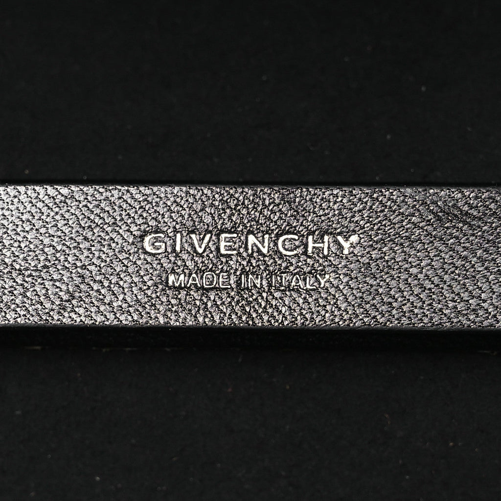 Calfskin G Chain Clutch Black