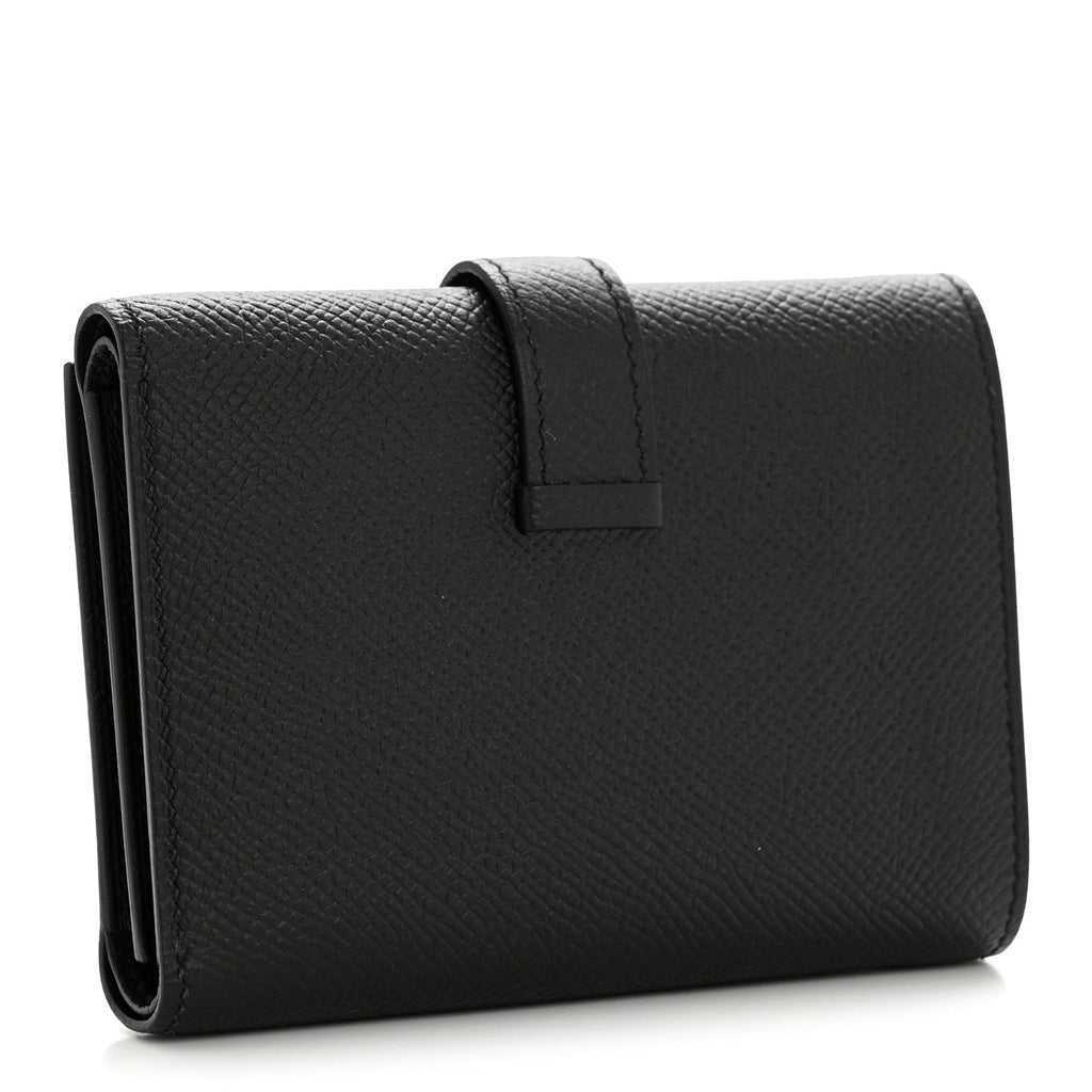 Epsom Tri-Fold Compact Bearn Wallet Black