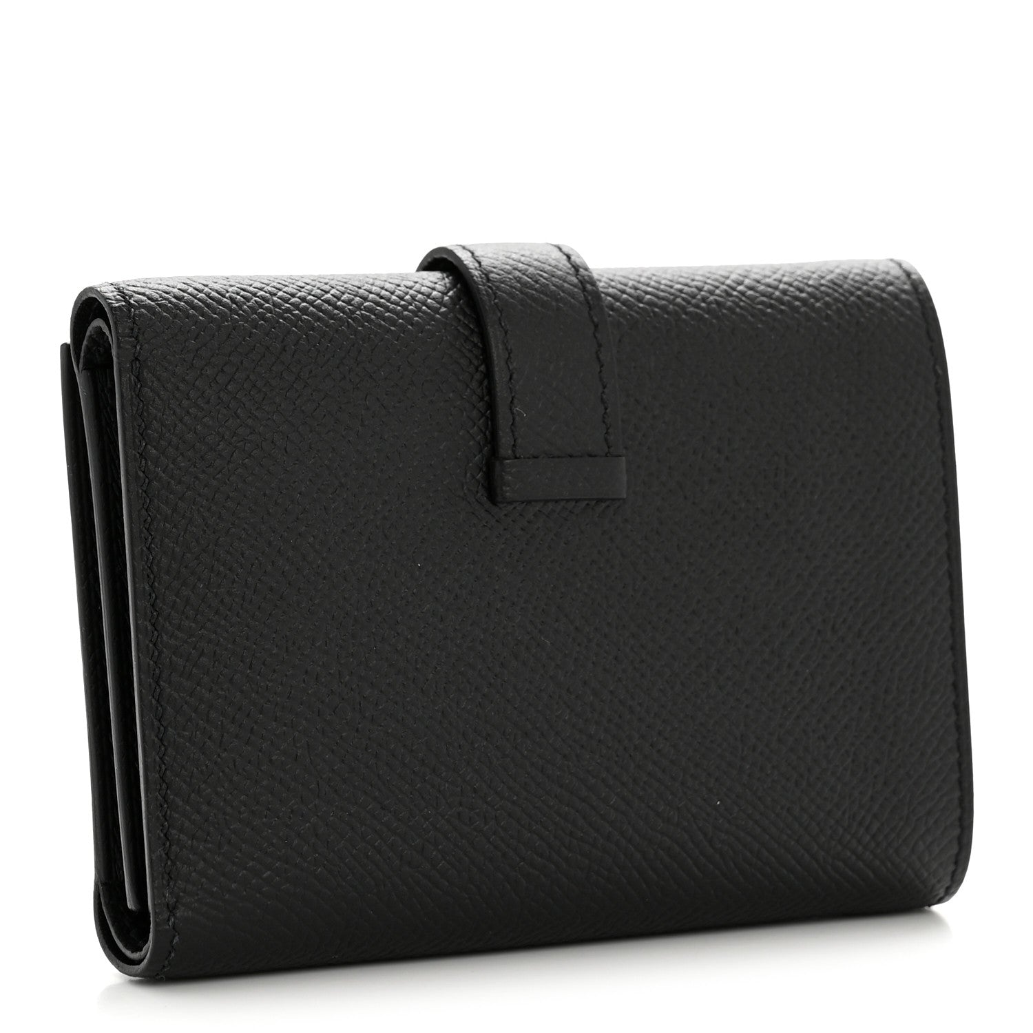 Epsom Tri-Fold Compact Bearn Wallet Black