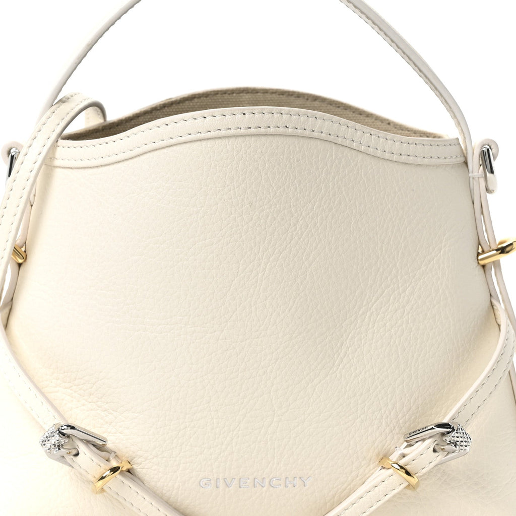 Calfskin Nano Voyou Bag White