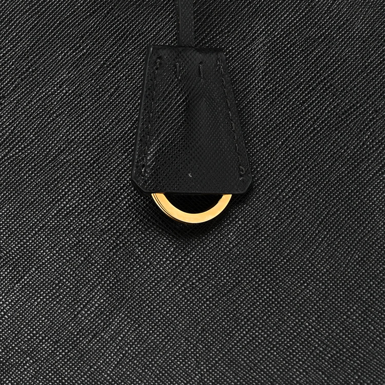 Saffiano Lux Large Tote Black