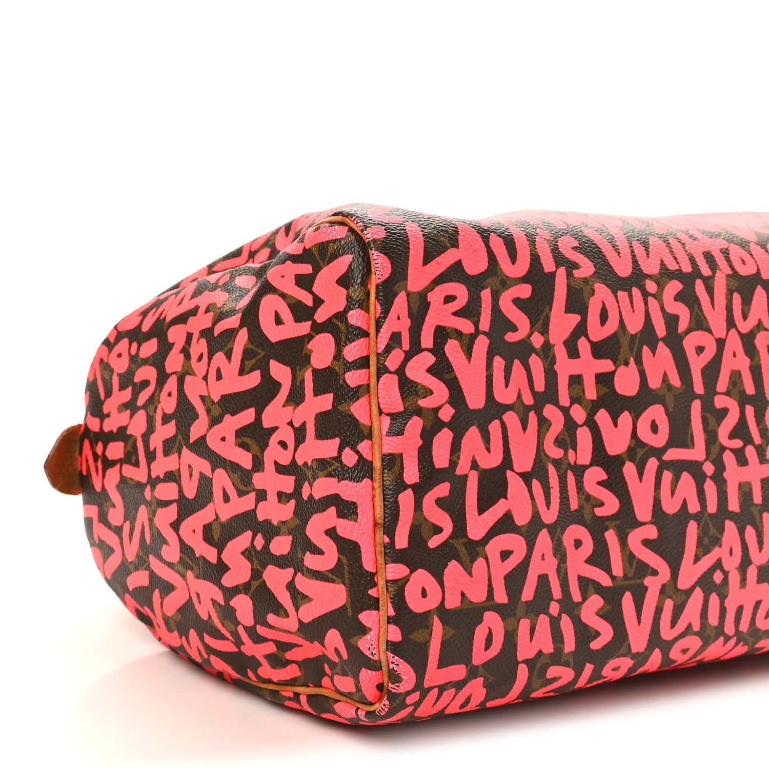Monogram Graffiti Speedy 30 Fuchsia