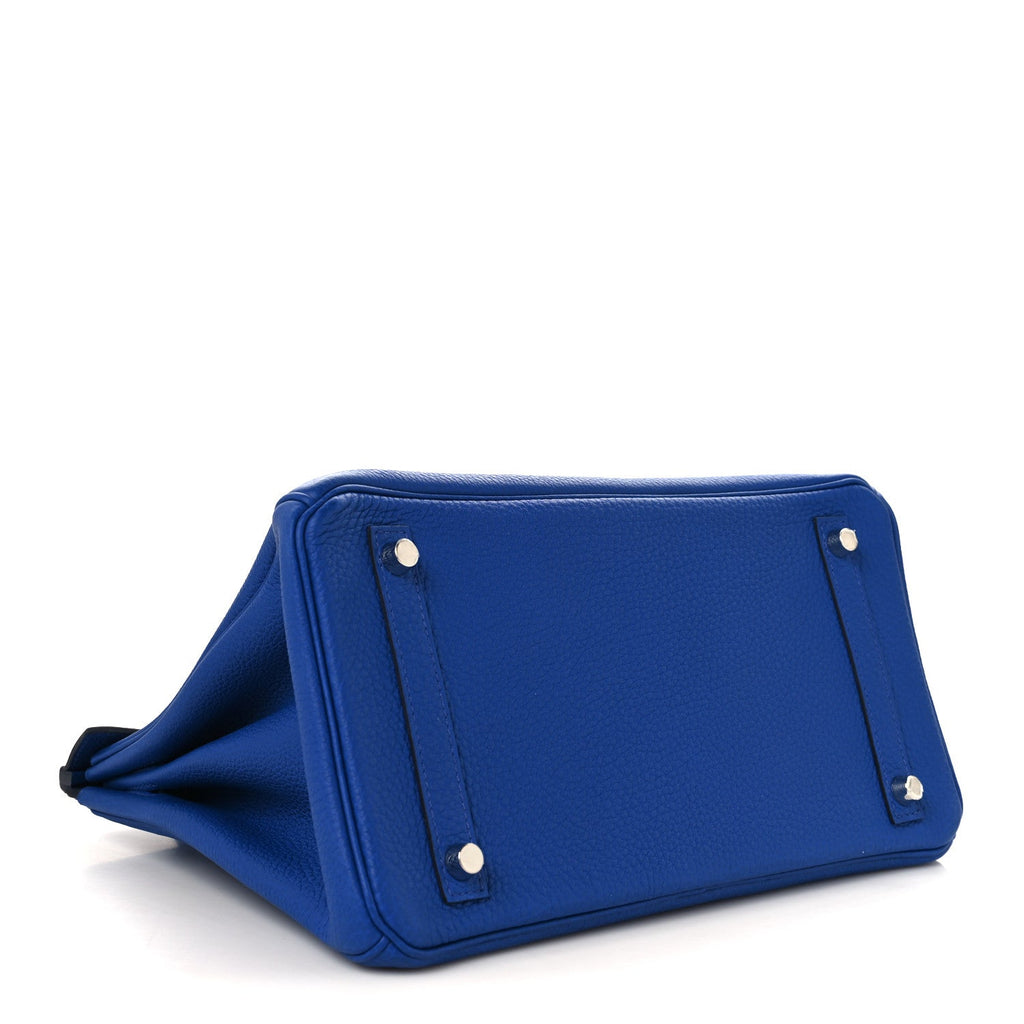 Togo Birkin 30 Bleu Royal