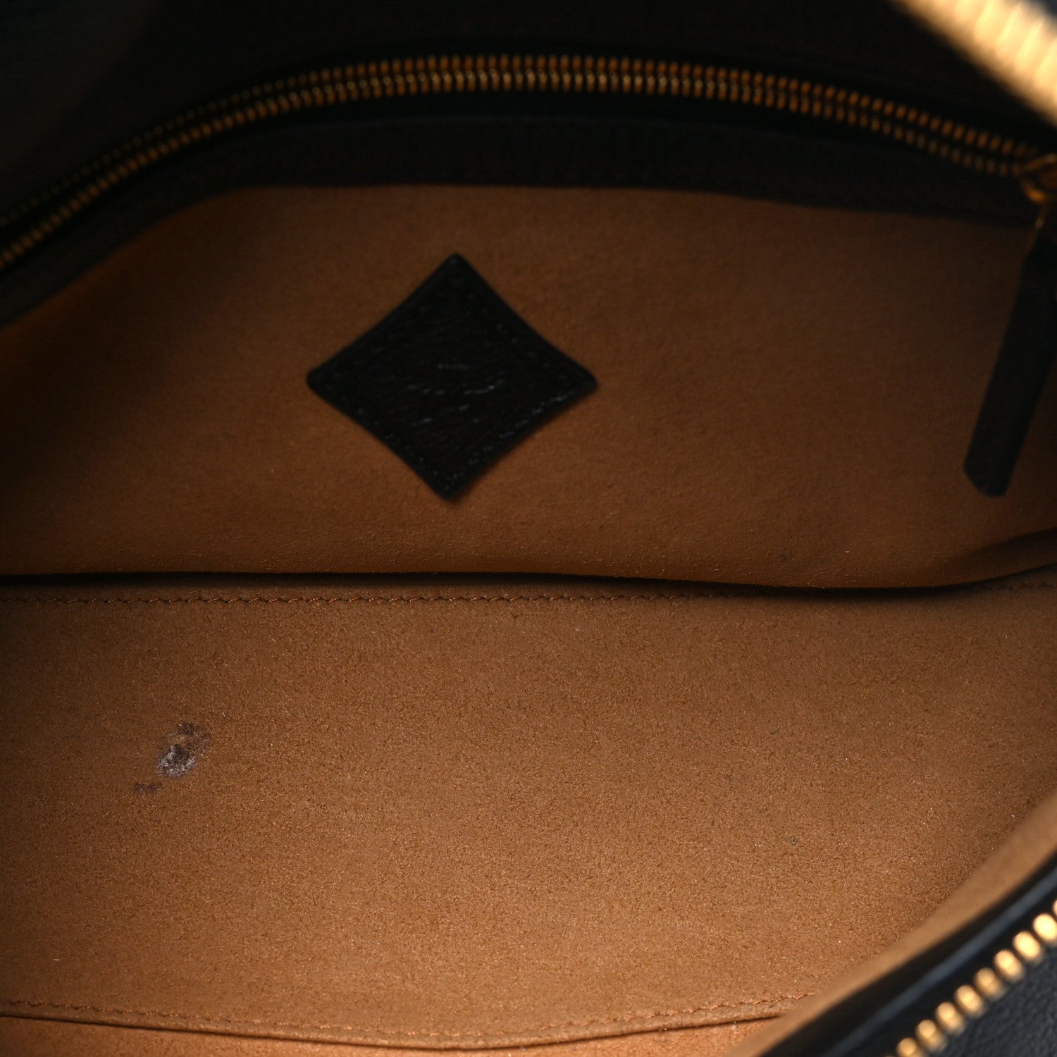 Goatskin Diamant 3D Shoulder Bag Black