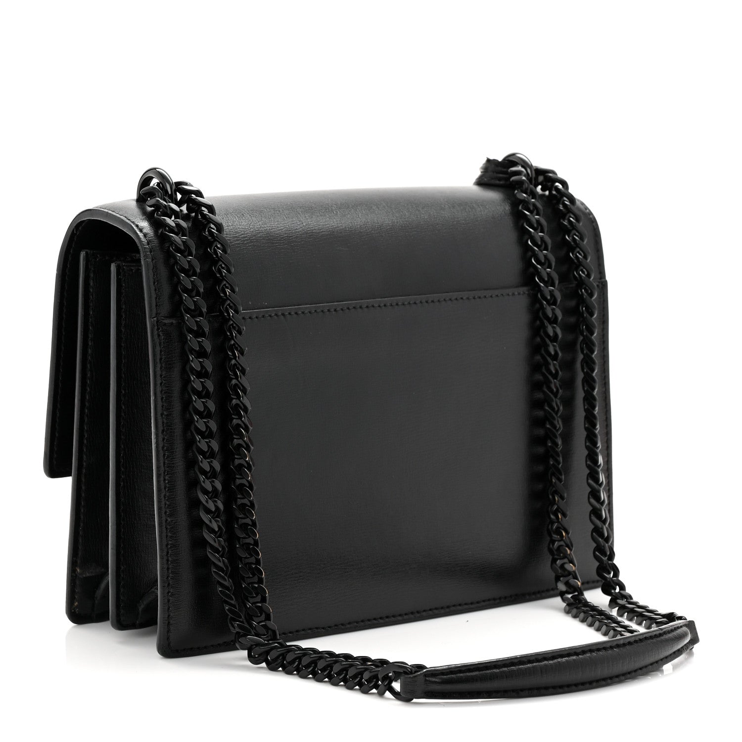 Calfskin Medium Monogram Monochrome Sunset Black