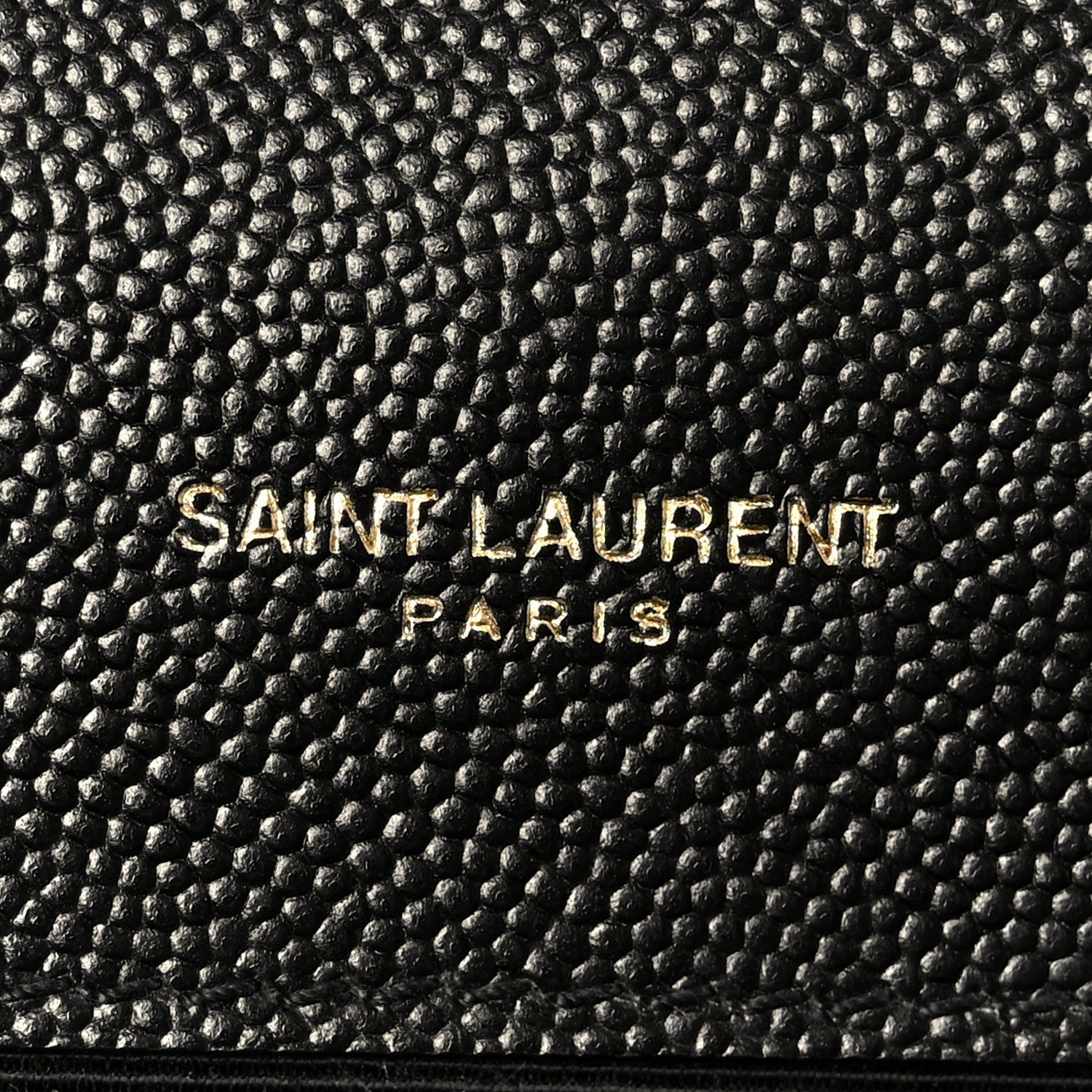 Grain De Poudre Textured Mixed Matelasse Large Triquilt Monogram Satchel Black