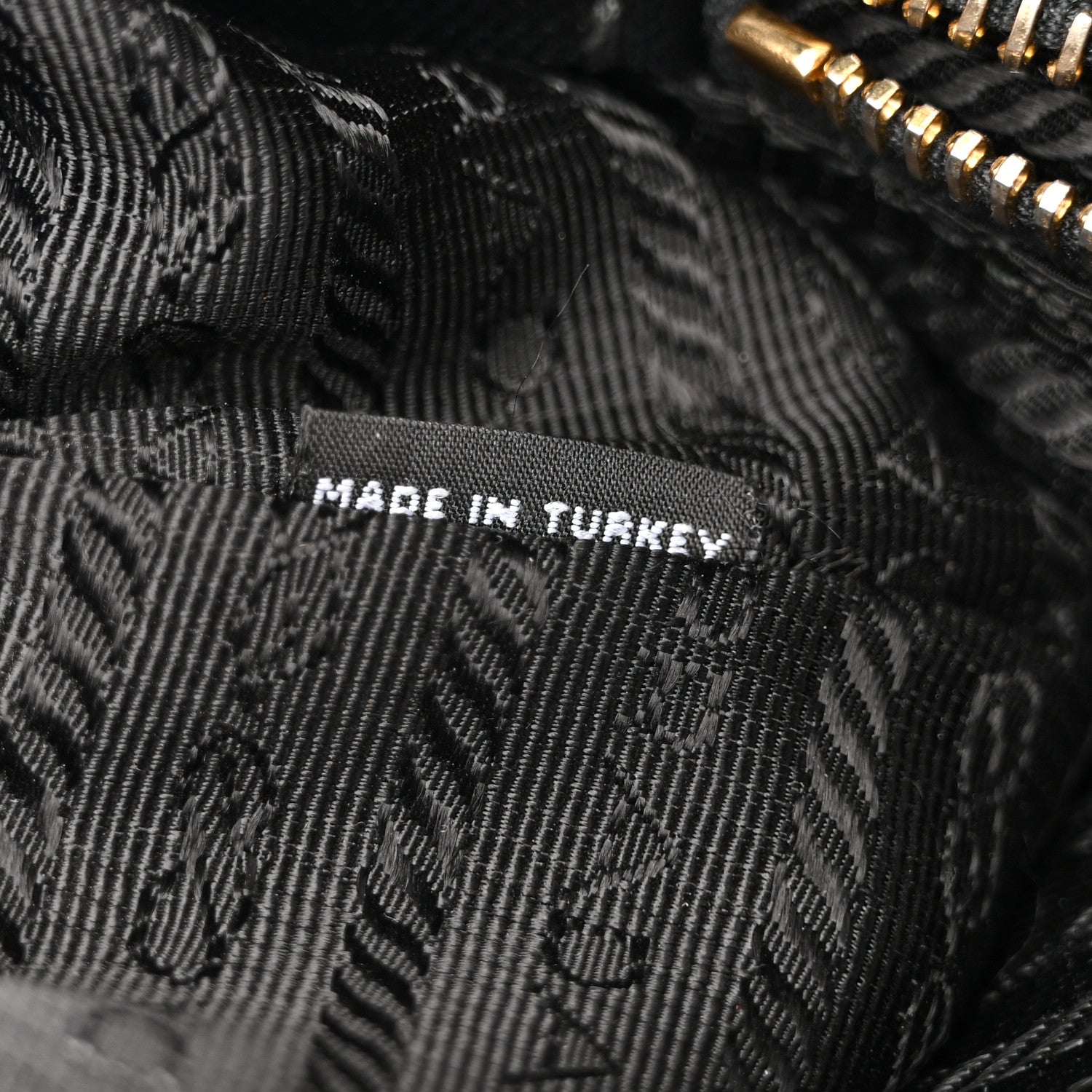 Tessuto Nylon Saffiano Tote Black