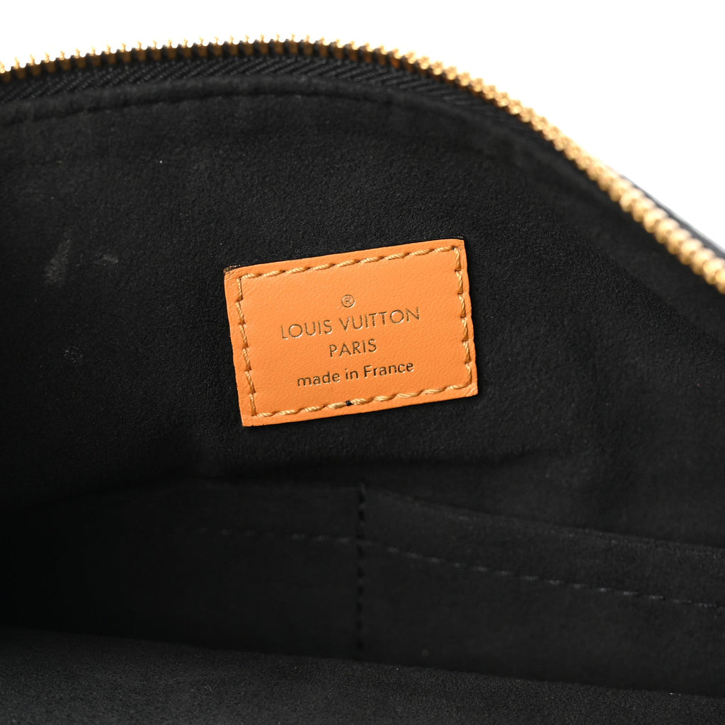 Damier Ebene Calfskin Maida Black