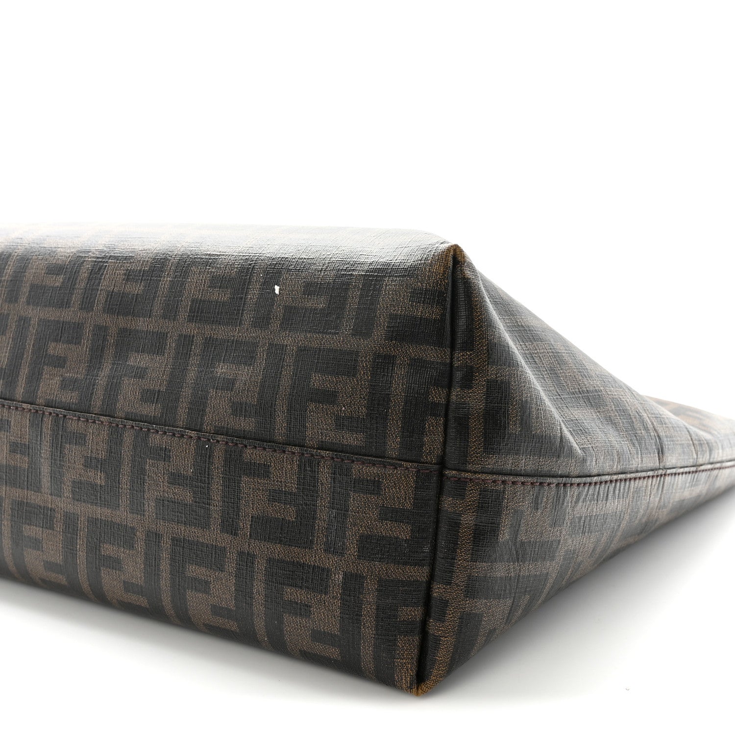 Zucca Spalmati Medium Roll Tote Tobacco Fuxia