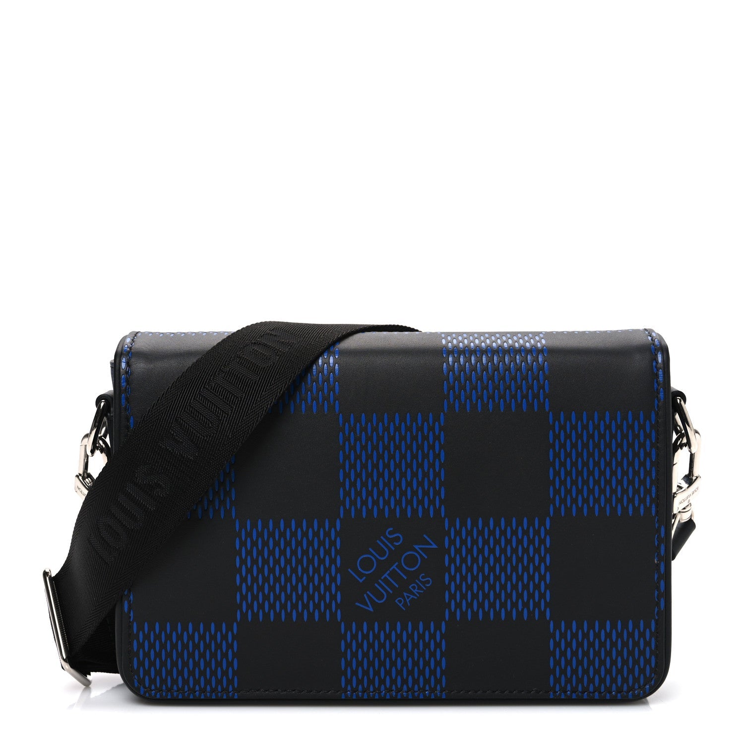 Damier Graphite 3D Studio Messenger Navy