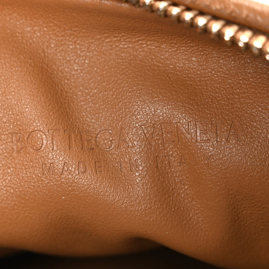 Nappa Intrecciato Mini Jodie Caramel