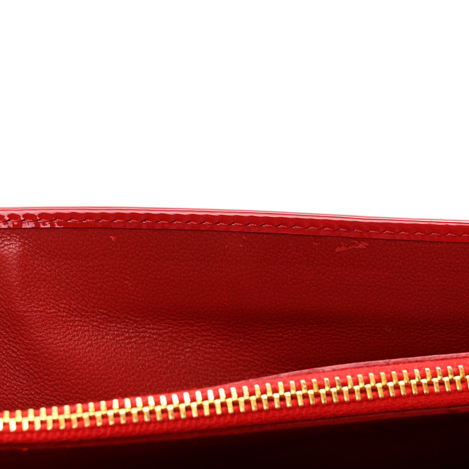 Vernice Madras Wallet On Chain Rosso