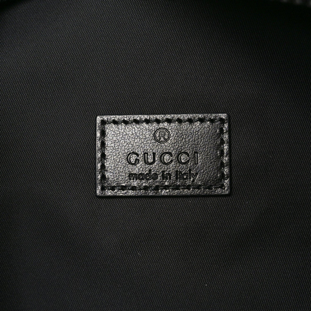 GG Monogram Belt Bag Black