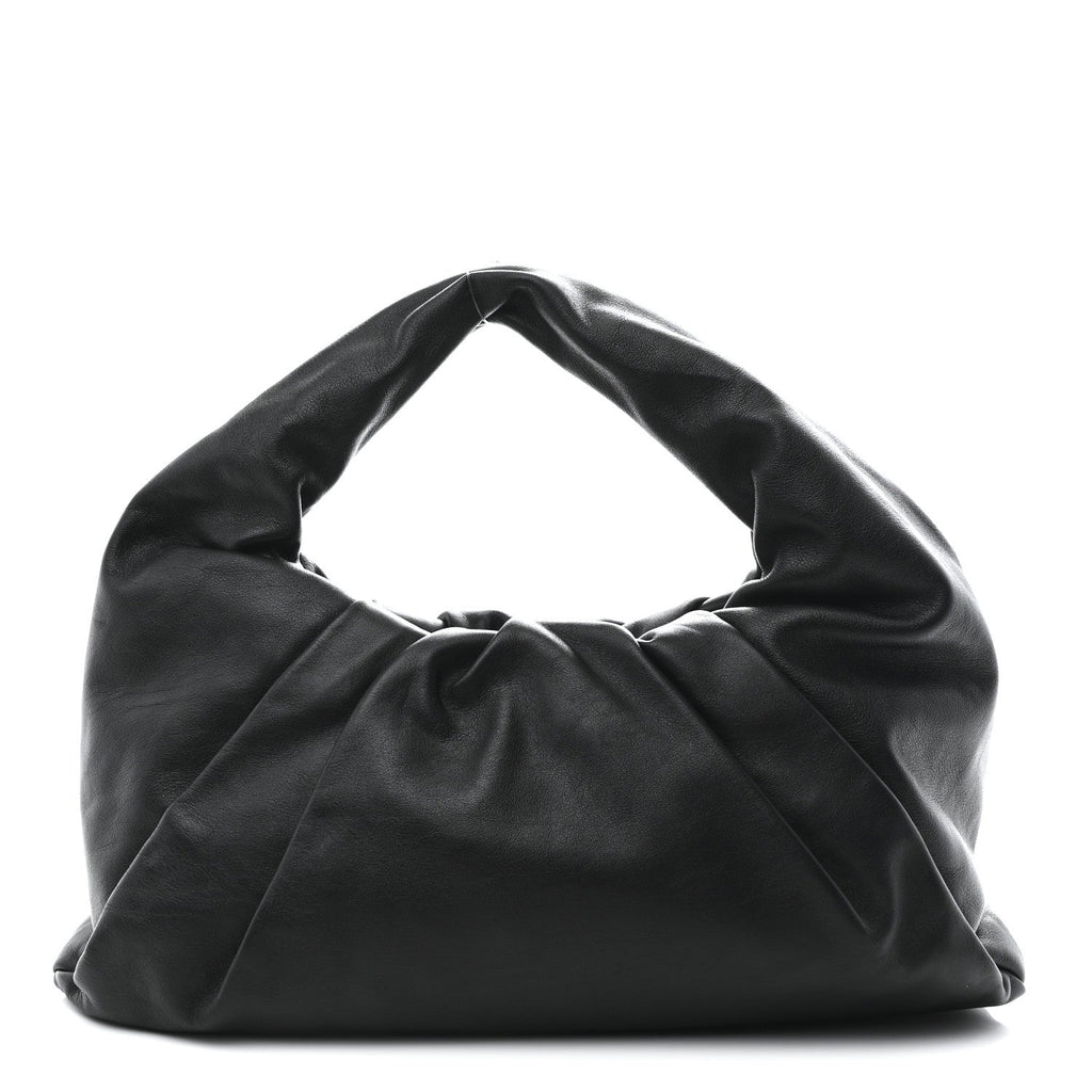 Smooth Butter Calfskin Small The Shoulder Pouch Black