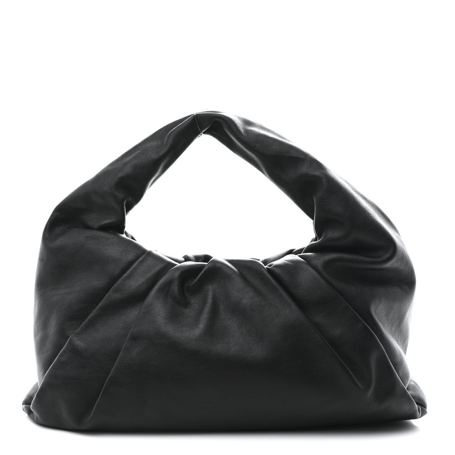 Smooth Butter Calfskin Small The Shoulder Pouch Black