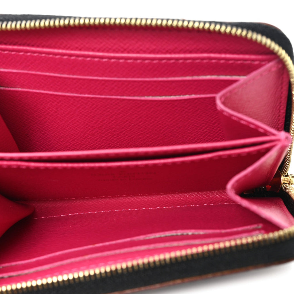 Monogram Multicolor Zippy Coin Purse Black Grenade