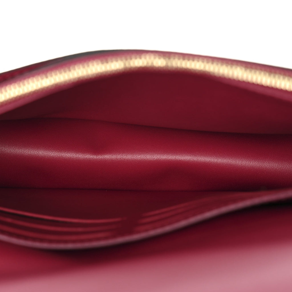 Monogram Flore Chain Wallet Fuchsia