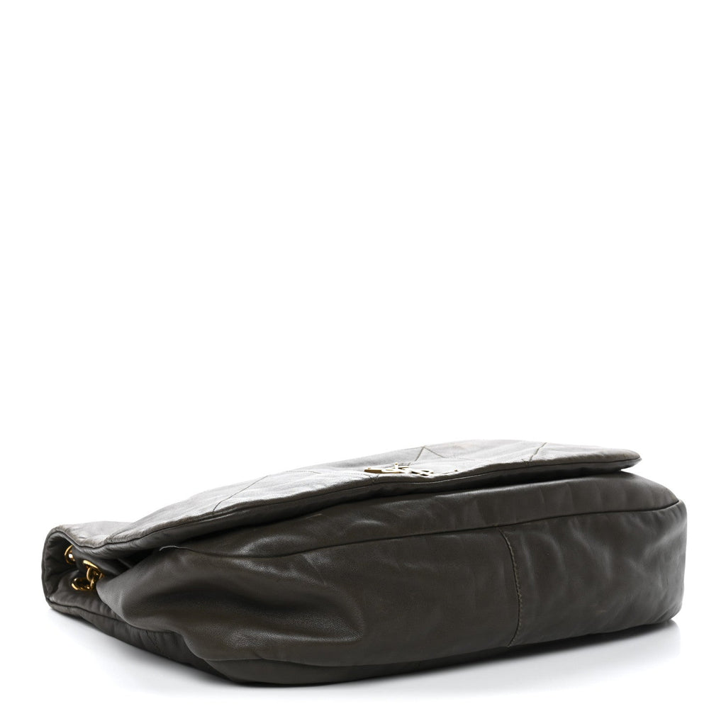 Lambskin Matelasse Monogram Large Jamie 4.3 Light Musk