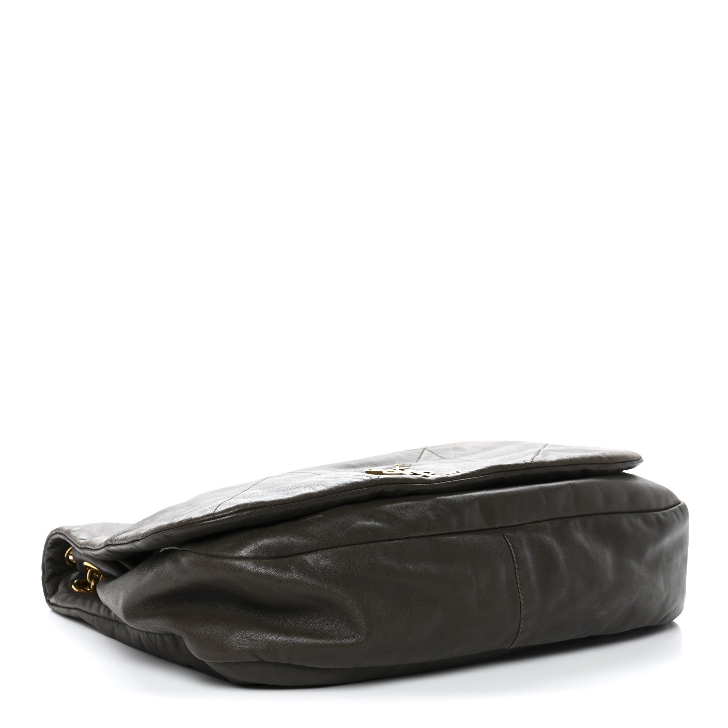 Lambskin Matelasse Monogram Large Jamie 4.3 Light Musk