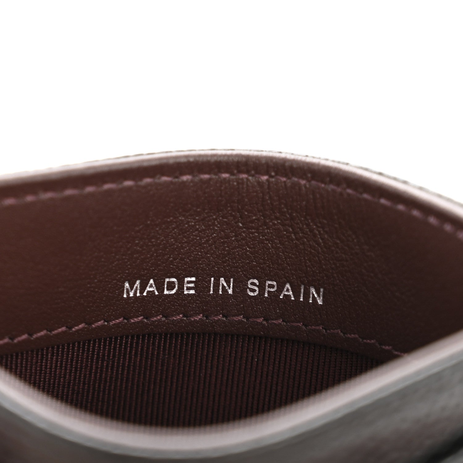 Caviar Quilted  Holder Black