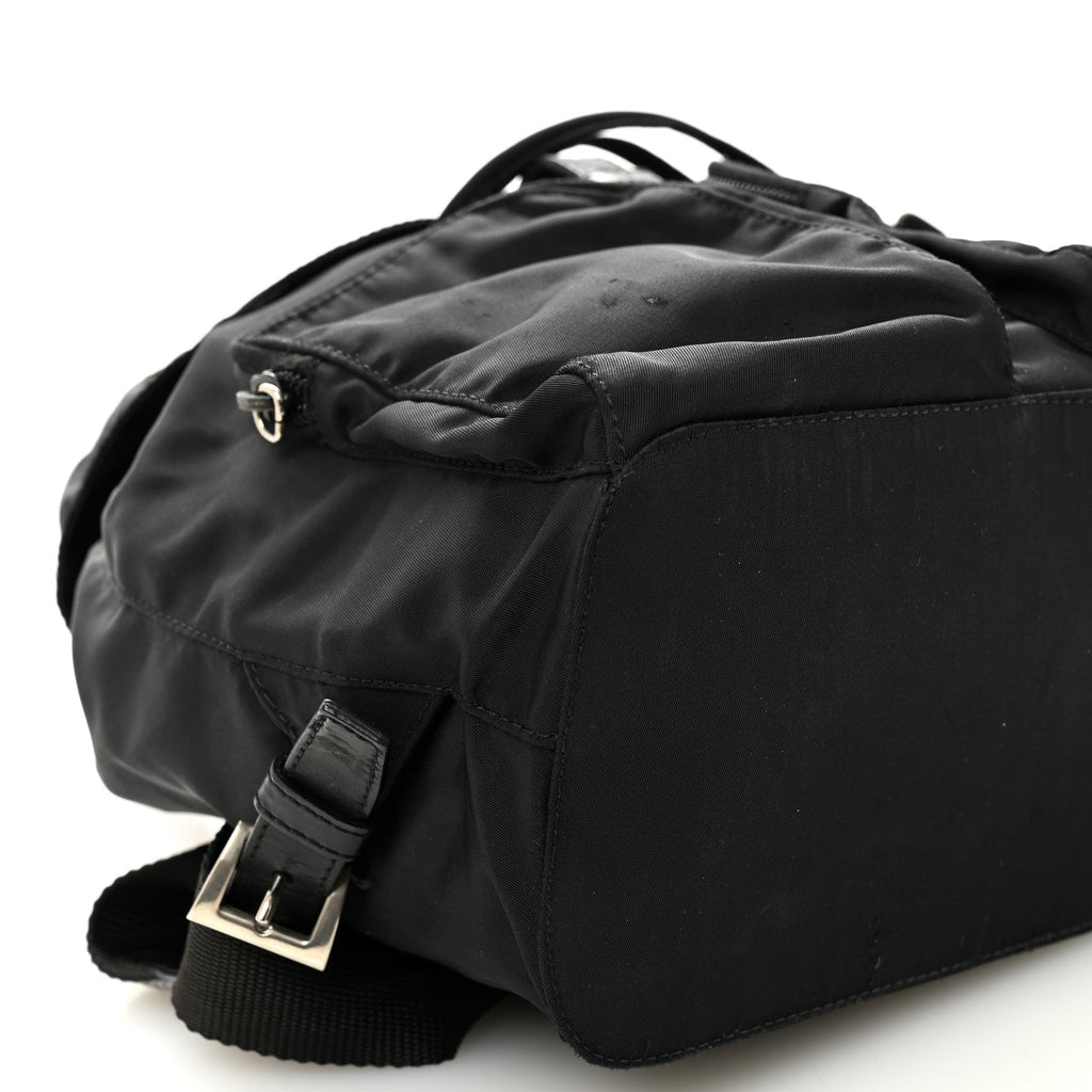 Tessuto Nylon Vela Small Backpack Black