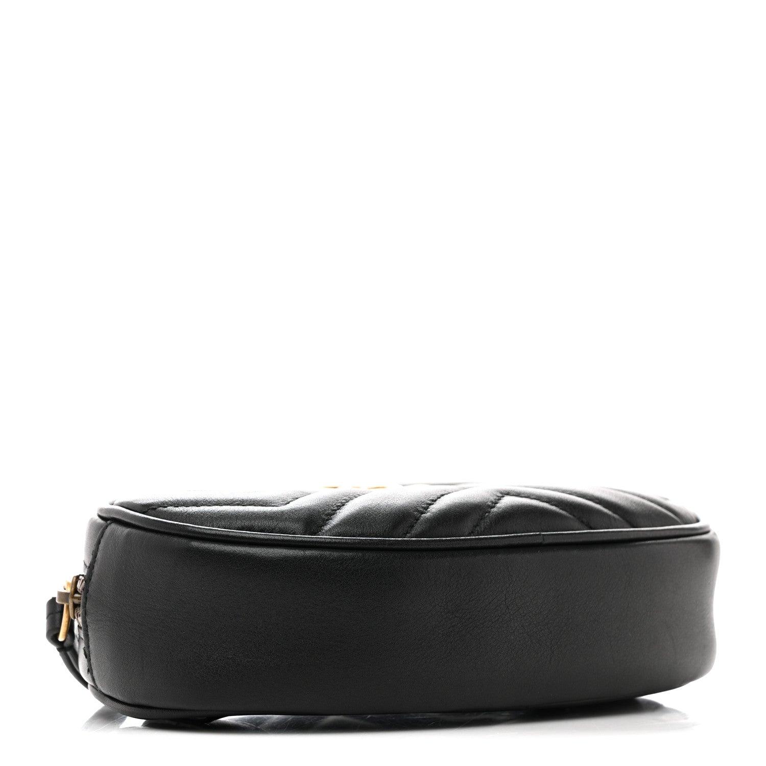Calfskin Matelasse GG Marmont Belt Bag 85 34 Black