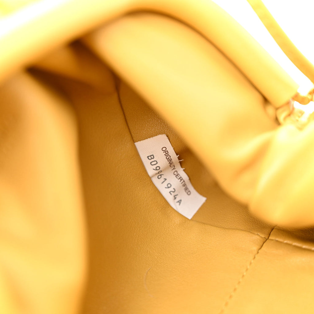 Butter Calfskin The Mini Pouch Butterscotch