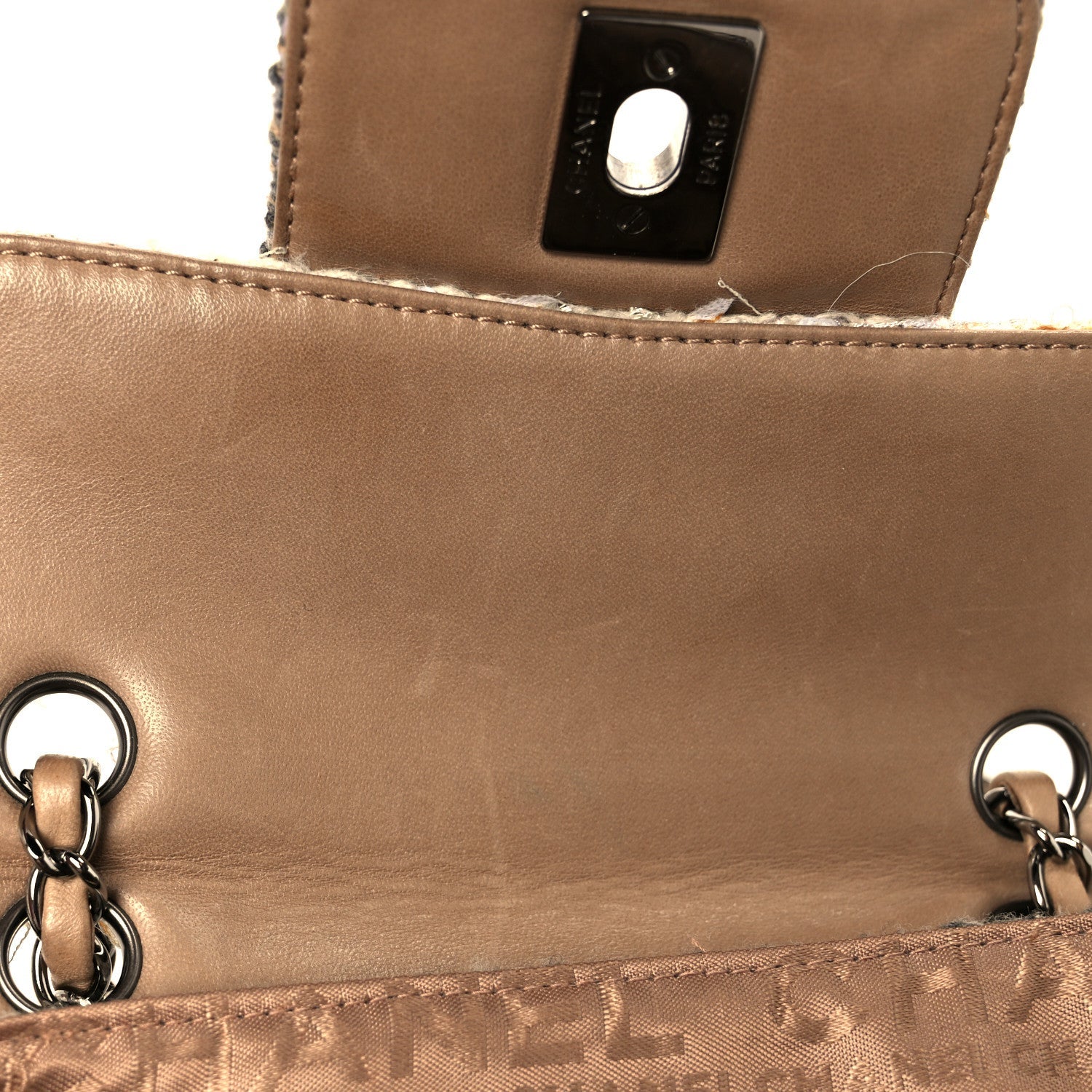 Tweed Small Fantasy Flap Grey