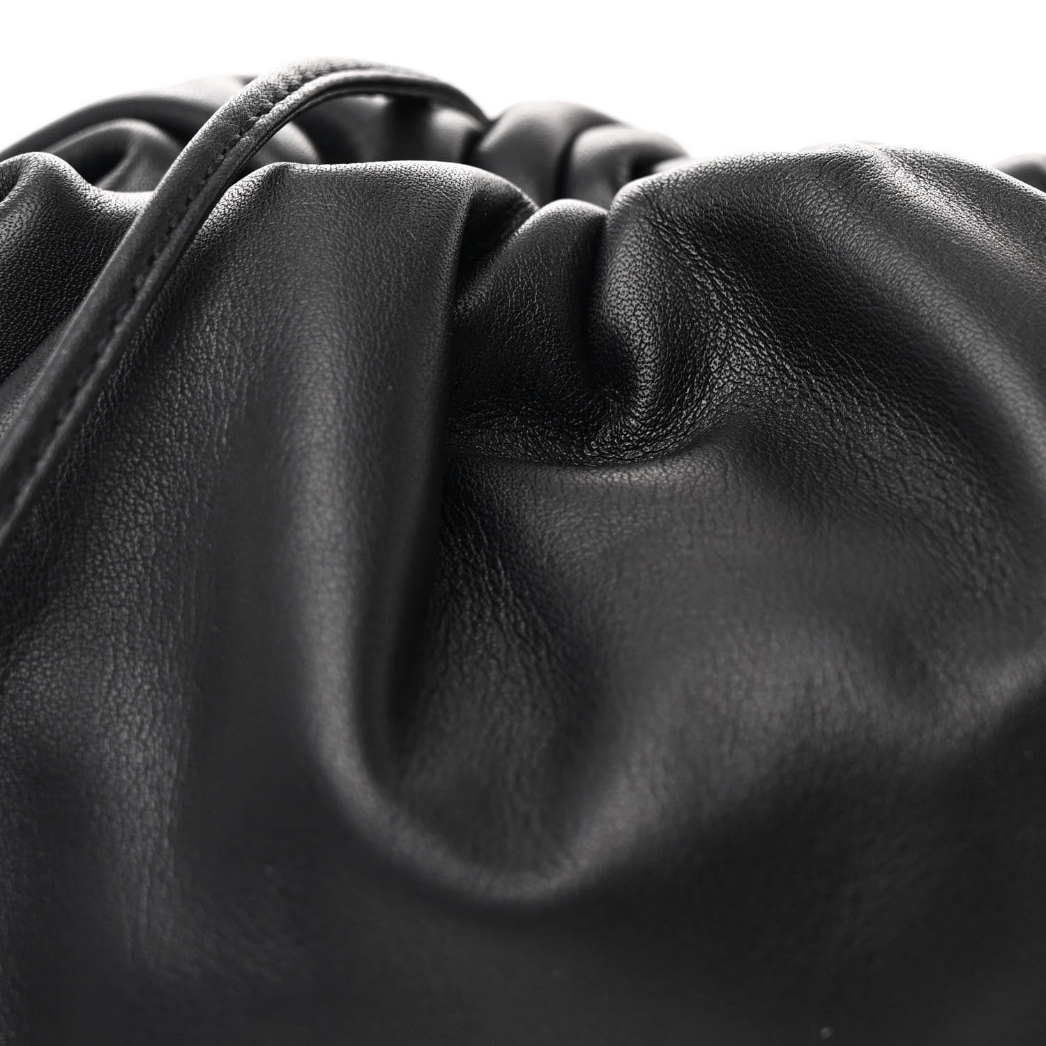 Butter Calfskin The Mini Pouch Black