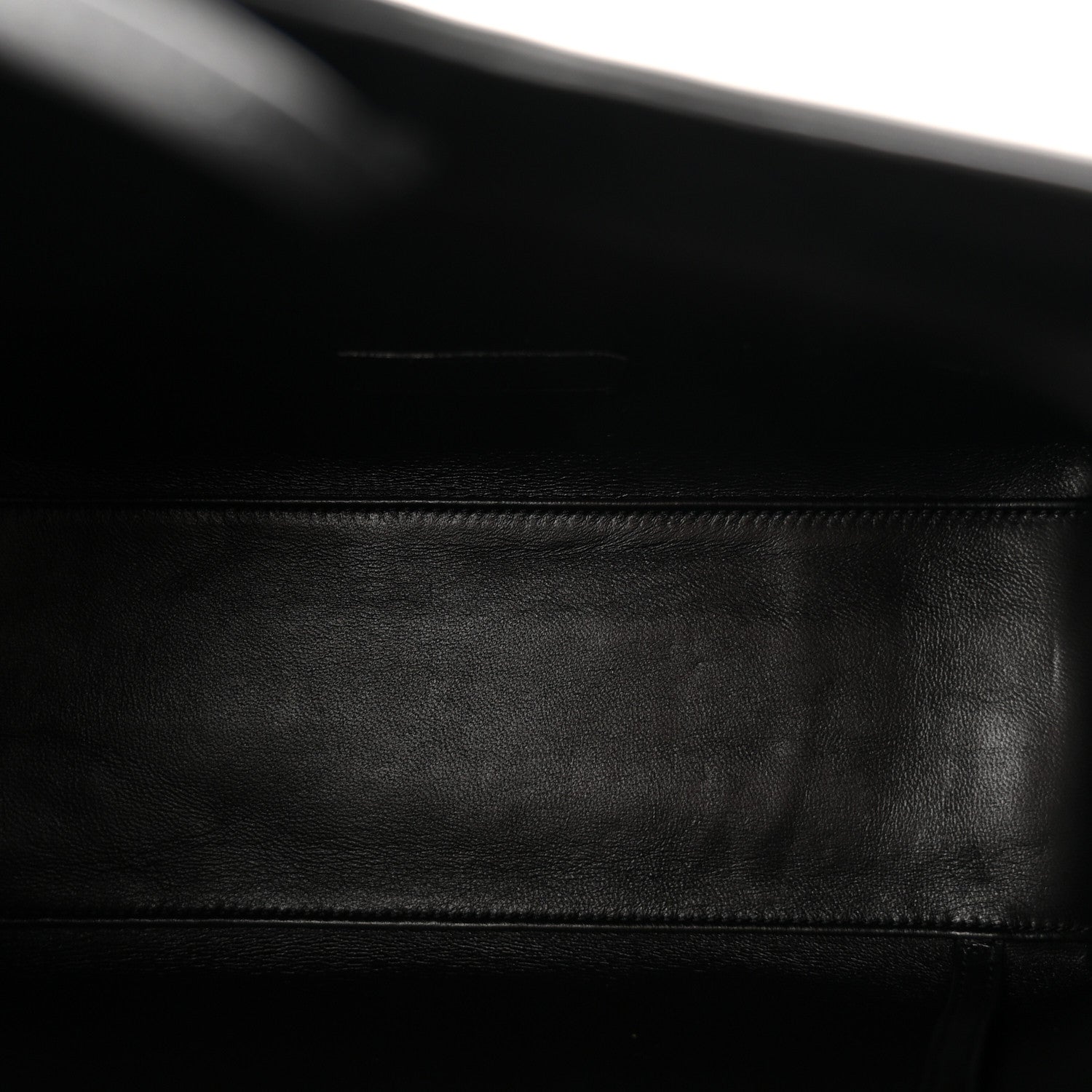 Patent Calfskin Rendez-Vous Hobo Black