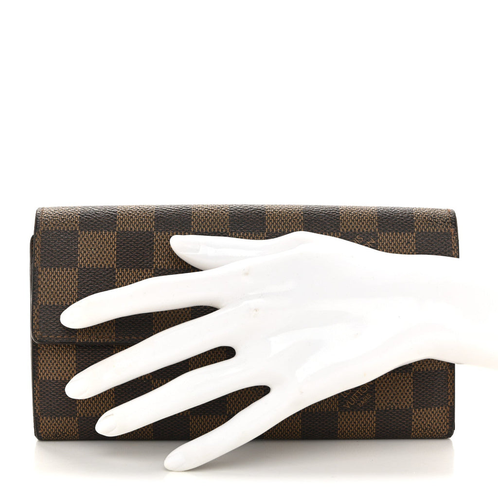 Damier Ebene Sarah Wallet