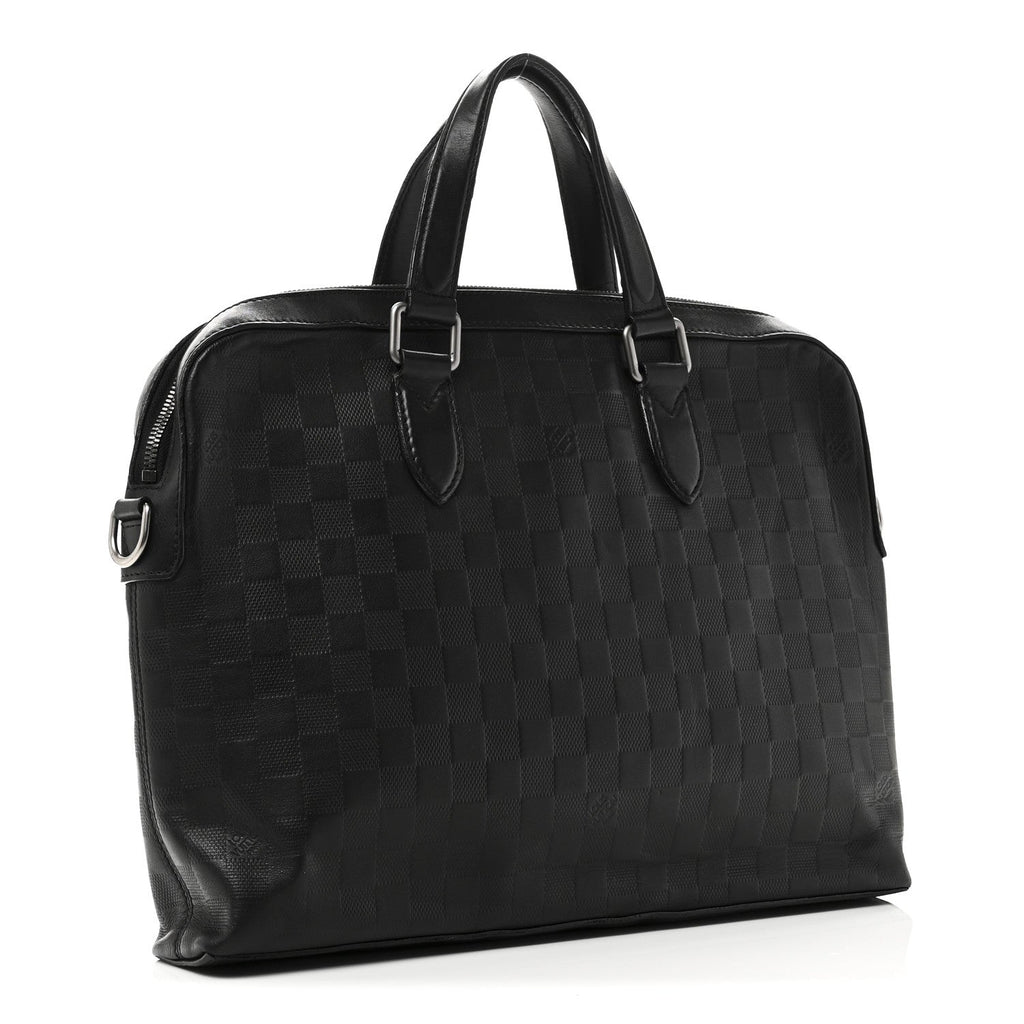 Damier Infini Porte-Documents Jour Onyx