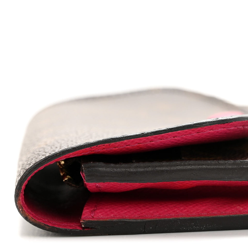 Monogram Emilie Wallet Fuchsia