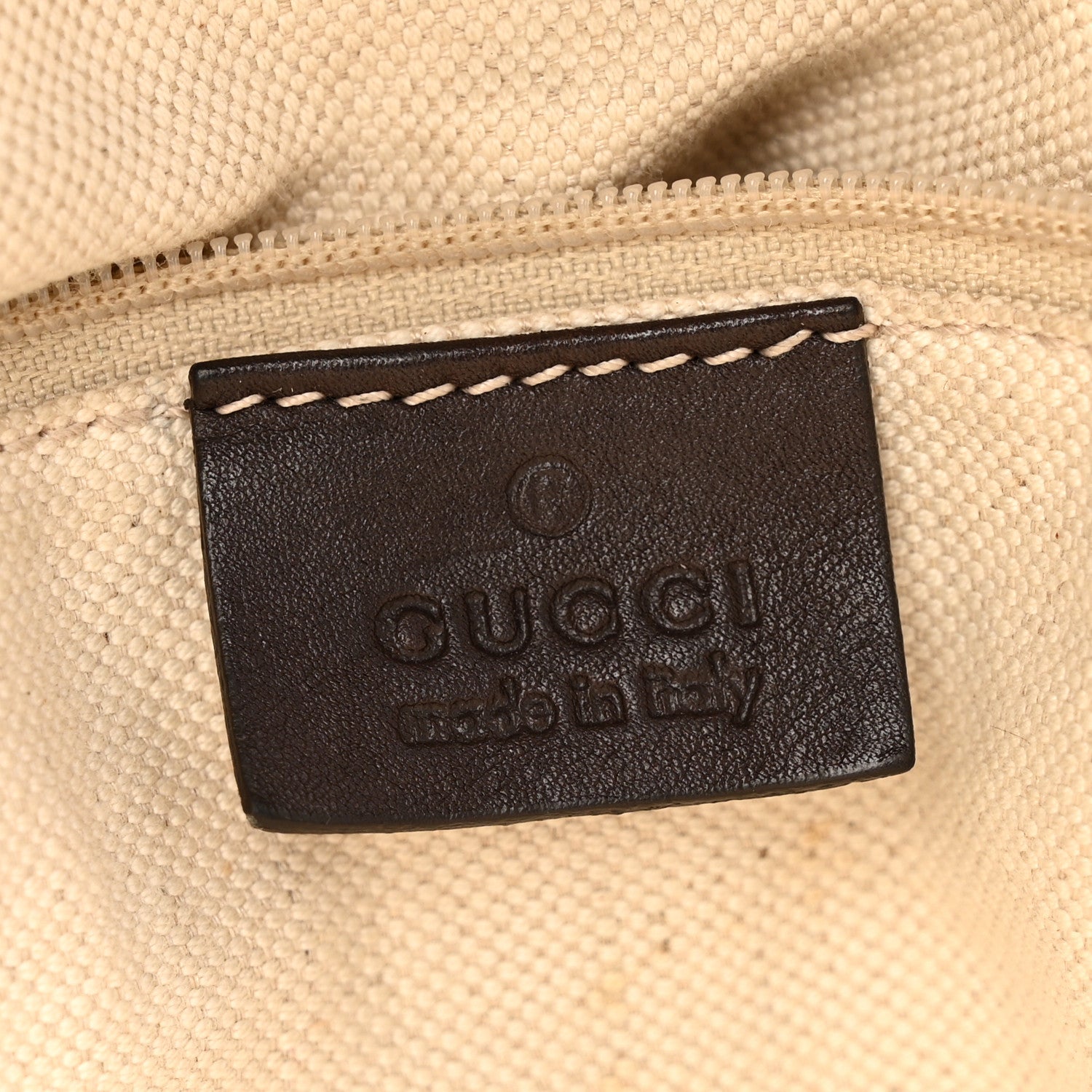 Guccissima Medium Sukey Tote Chocolate