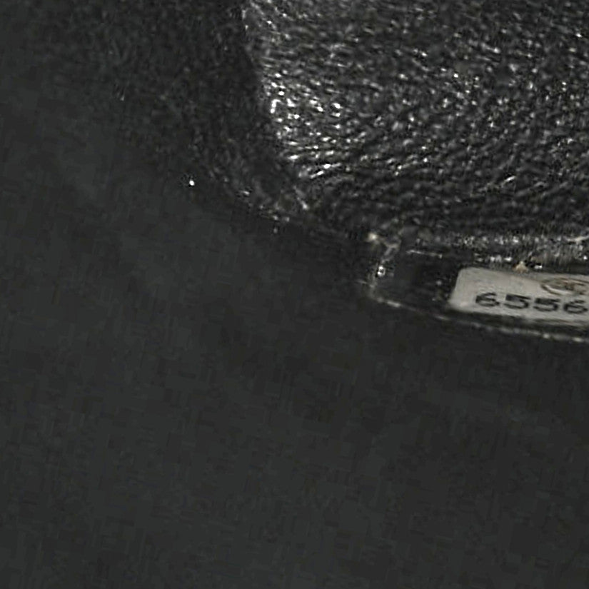 Caviar Quilted Medallion Tote Black