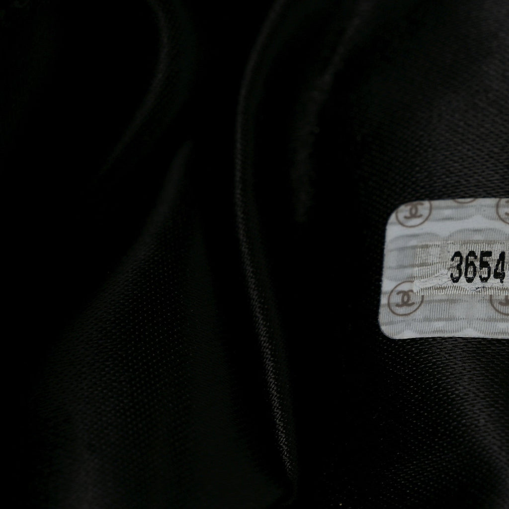Caviar Large CC Shoulder Bag Black