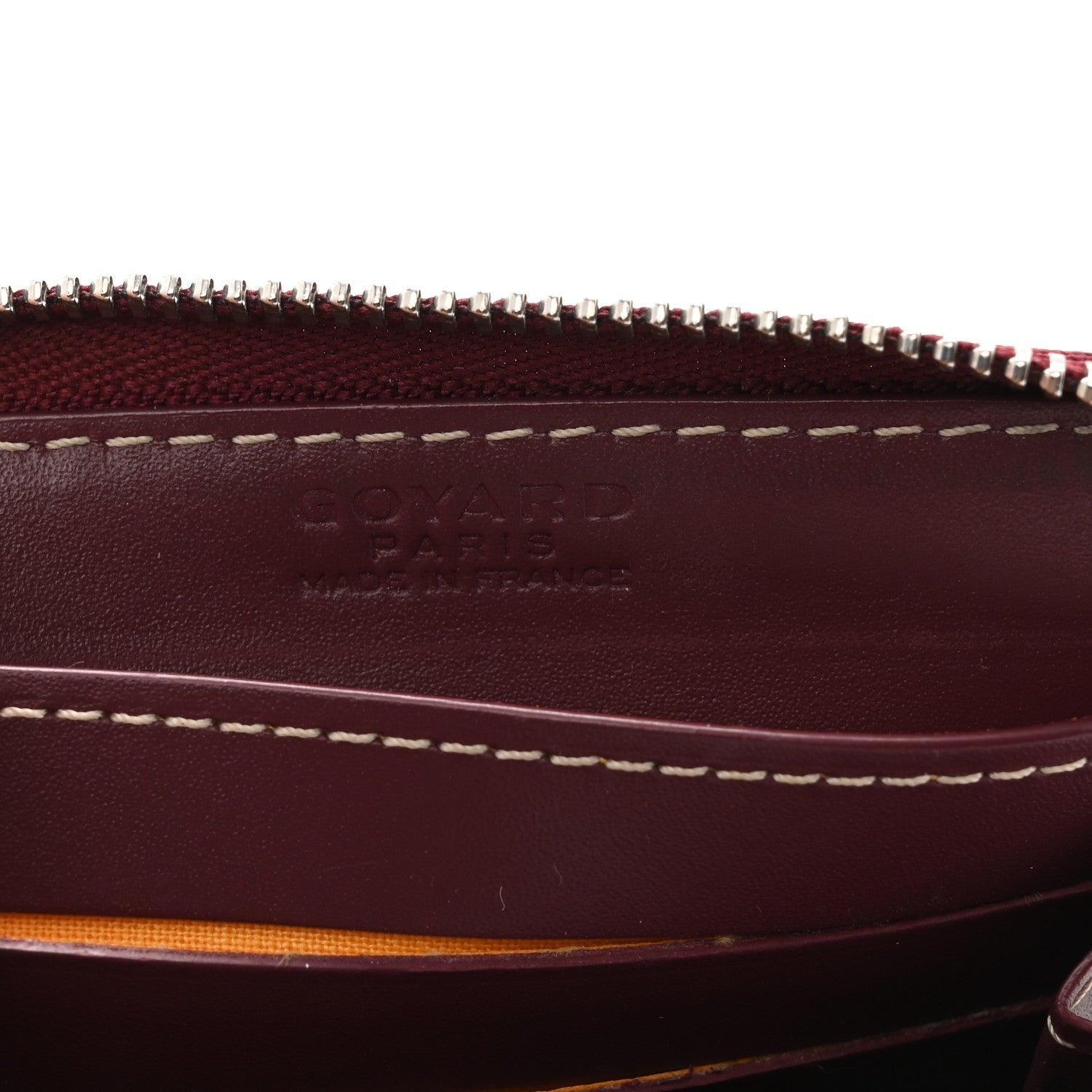 Goyardine Matignon PM Wallet Bordeaux
