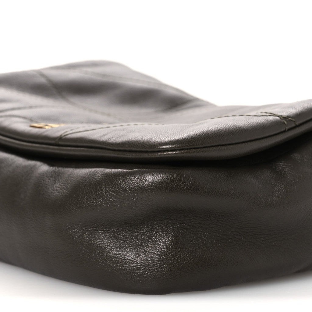 Lambskin Matelasse Monogram Small Jamie 4.3 Light Musk
