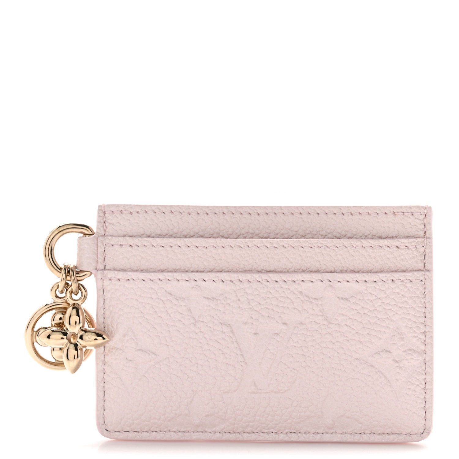 Empreinte Monogram LV Charms  Holder Snowy Pearl