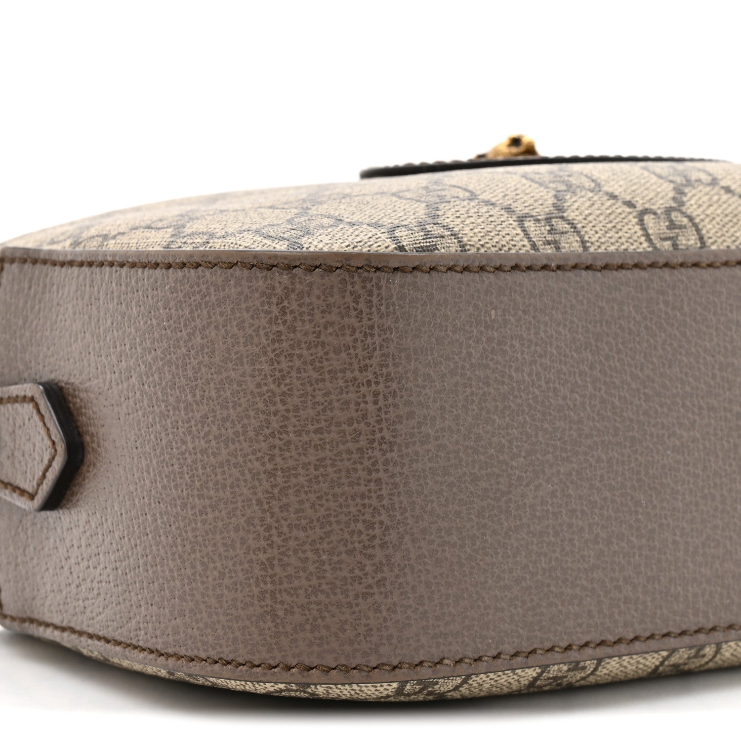 GG Supreme Monogram Web Neo Vintage Shoulder Bag Beige New Acero Crop