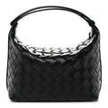 Calfskin Nappa Intrecciato Mini Wallace Black
