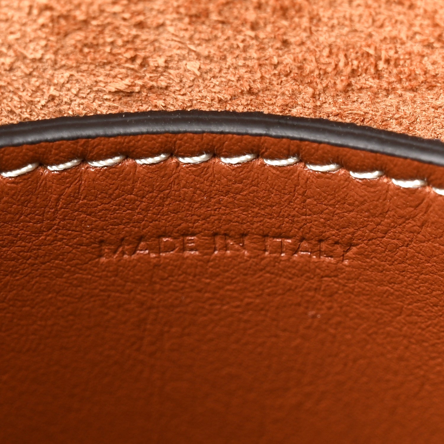 Smooth Calfskin Small Cuir Triomphe Bucket Bag Tan