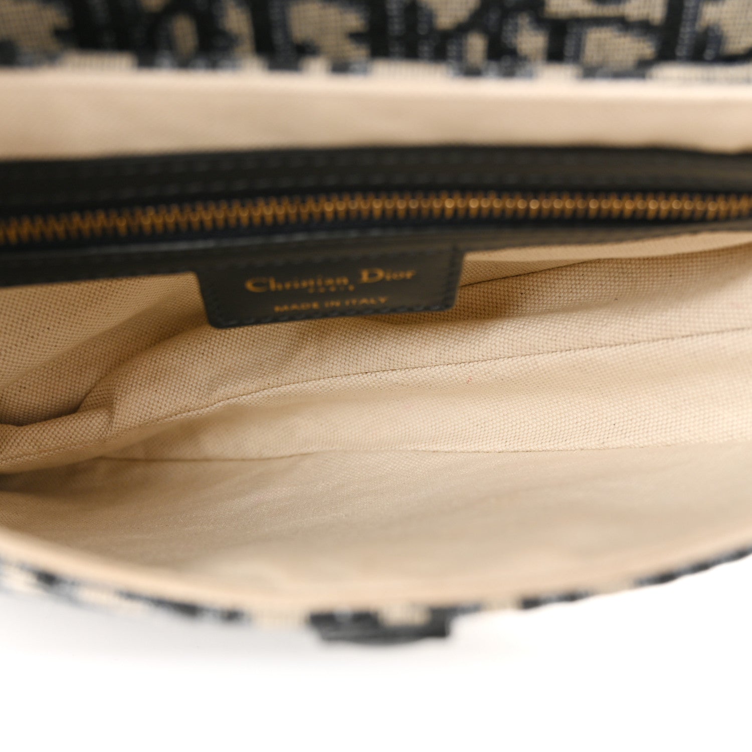 Oblique Saddle Bag Blue