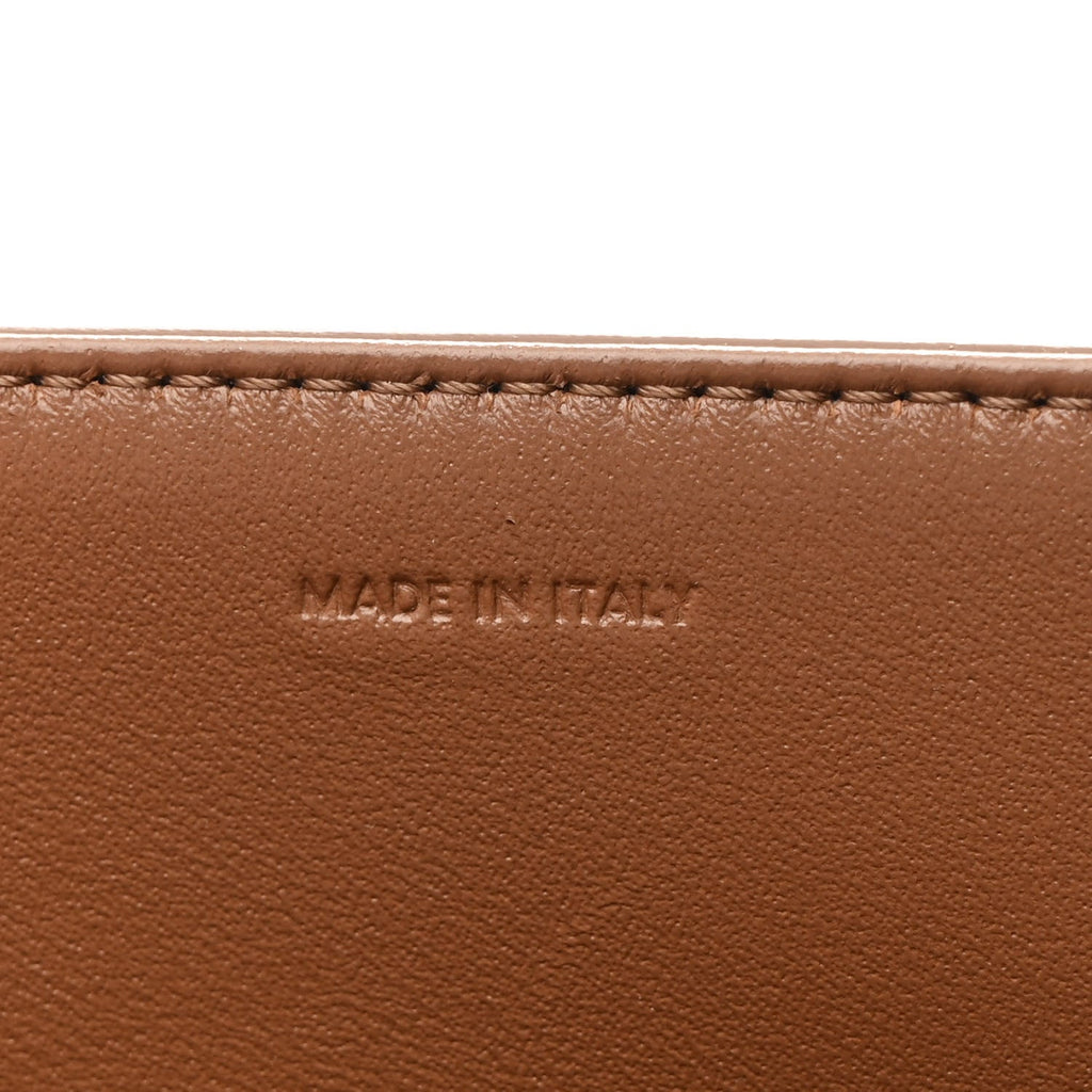 Shiny Calfskin Medium Triomphe Bronze