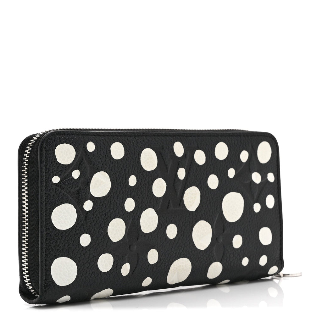 LV X YK Empreinte Zippy Wallet Black White